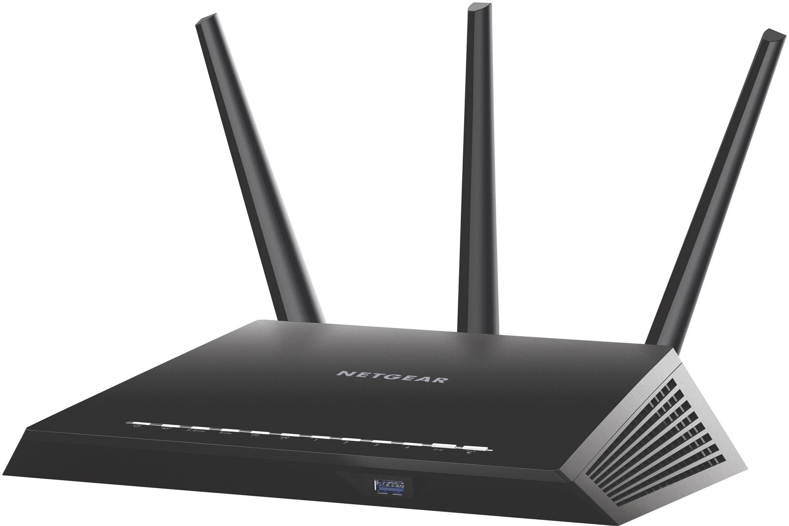 NETGEAR R7000 Nighthawk® WLAN Router 2.4 GHz, 5 GHz 1.9 GBit/s.