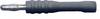 Testec 21012 Test lead adapter Probe head socket - Banana jack 4 mm Flexible Grey