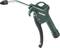Green compressed air pistol with ergonomic handle and black trigger, suitable for precise surface cleaning.