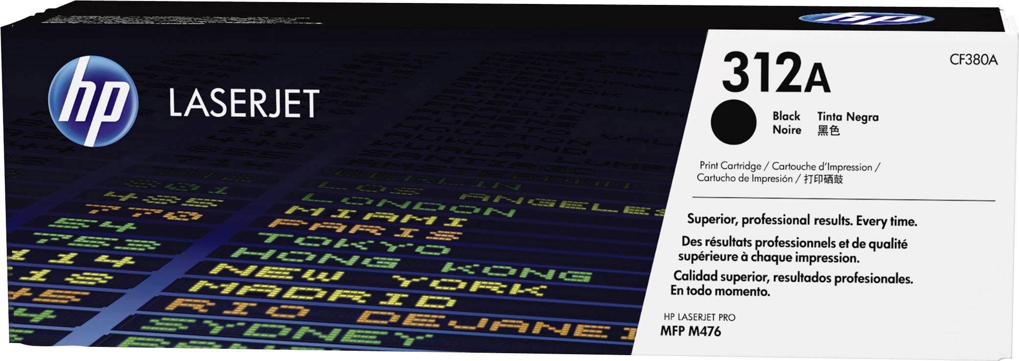 HP 312A CF380A Toner cartridge Black 2400 Sides Original Toner cartridge