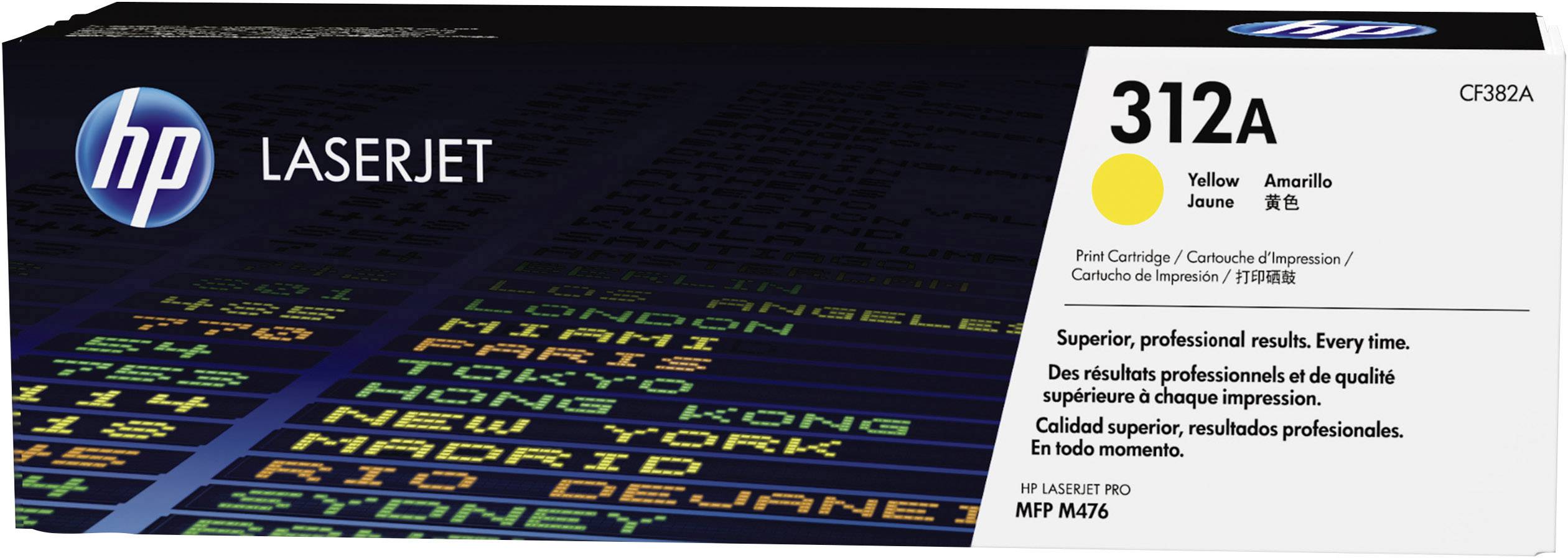 HP 312A CF382A Toner cartridge Yellow 2700 Sides Original Toner cartridge