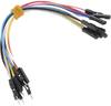 MikroElektronika MIKROE-512 Jumper cable Raspberry Pi®, Banana Pi, Arduino [10x Wire jumper - 10x Wire jumper socket] 15.00 cm Multi-coloured