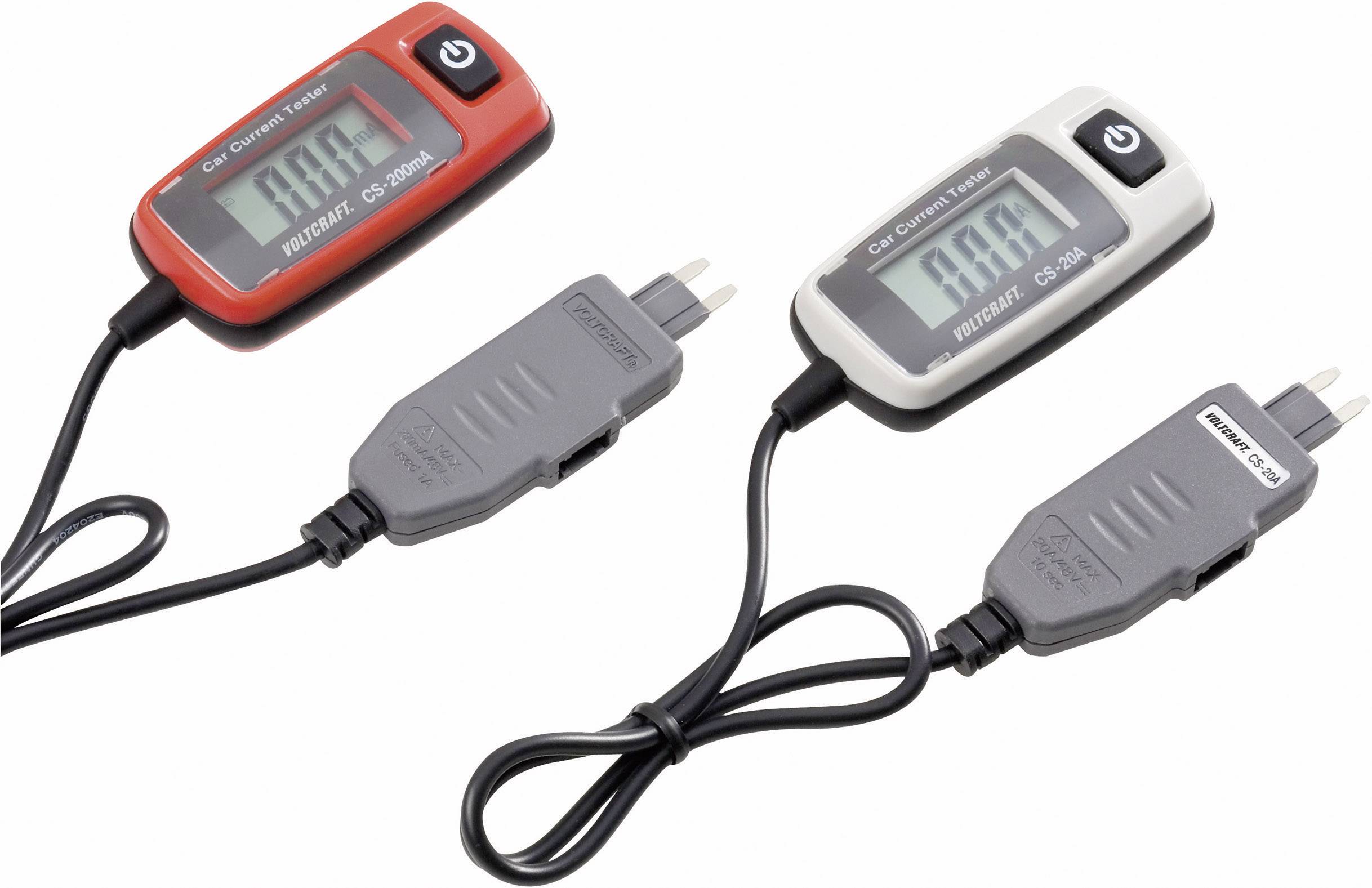 VOLTCRAFT CF-02S + CF-03S Blade-type fuse tester LCD