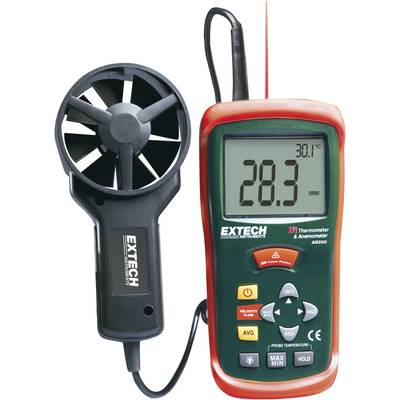 Extech AN200 Anemometer  0.4 up to 30 m/s 