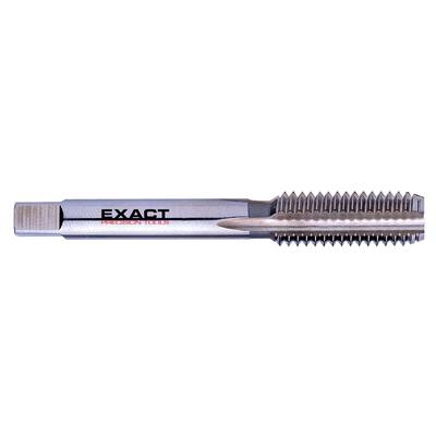 Taps for thread cutting; silver colour, cylindrical shape, marked with 'EXACT PRECISION TOOLS'.