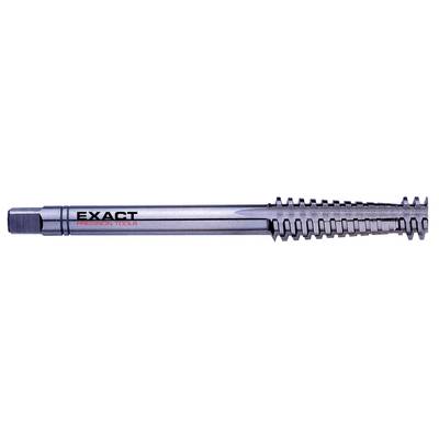 Long metal tap with the printed text 'EXACT Precision Tools'.
