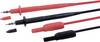 Stäubli PLL-145/XL-446 FLEXI-2V 1,0 100 CM Safety test lead et Banana jack 4 mm Banana jack 4 mm 1.00 m Black, Red 1 Set