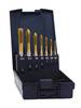 Exact 02328 CNC tap set 7-piece metric M3, M4, M5, M6, M8, M10, M12 Right hand cutting DIN 371, DIN 376 HSS-E Shape B 1 Set