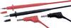 Stäubli PLL-145/XZGL-410 FLEXI-2V 1,0 100 CM Safety test lead et Banana jack 4 mm Test probe 1.00 m Black, Red 1 Set