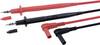 Stäubli XPF-484 100 CM Safety test lead et Banana jack 4 mm Test probe 1.00 m Black, Red 1 Set