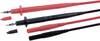 Stäubli XPF-414 100 CM Safety test lead et Banana jack 4 mm Test probe 1.00 m Black, Red 1 Set