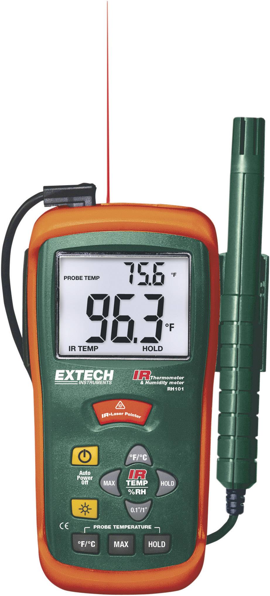 Extech RH101 InfraRed Thermometer & Hygrometer