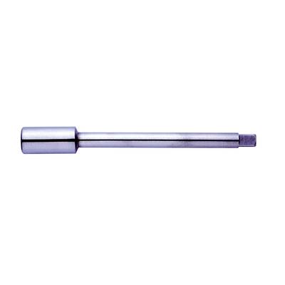 A silver metal extension tool with a square end. Commonly used in mechanics to extend the reach of tools.