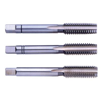 Eventus by Exact 10092 Hand tap set 3-piece  metric M2 0.4 mm Right hand cutting DIN 352 HSS  1 Set
