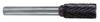 Exact 72252 Burr Carbide metal Cylindrical Length 58 mm Shank diameter 6 mm