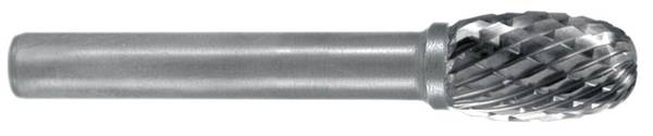 Exact 72326 Burr Carbide metal Droplet  Length 70 mm   Shank diameter 6 mm