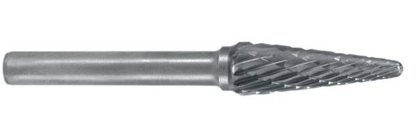 Exact 72472 Burr Carbide metal Cone Length 50 mm Shank diameter 6 mm