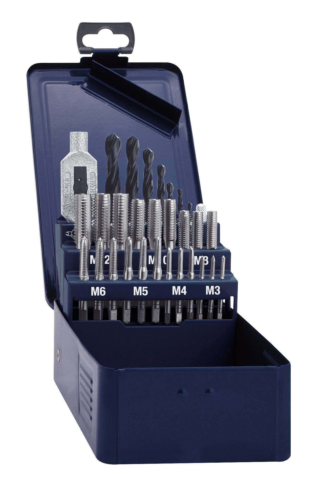 Eventus by Exact 10703 Hand tap set 15-piece metric Right hand cutting DIN 352 HSS 1 Set