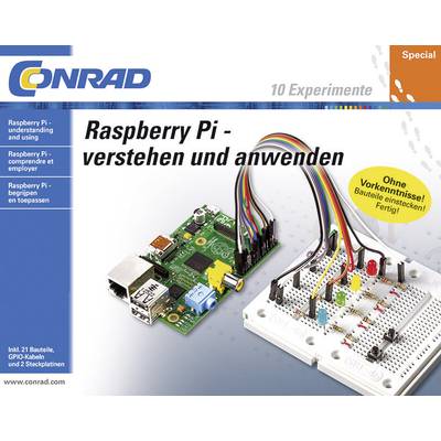 Conrad Components 1225953 Raspberry Pi Electronics, Programming, Raspberry Pi Course material  