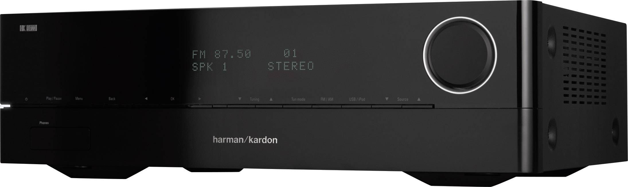 Harman Kardon Hk 3700 Network Stereo Receiver 2x75 W Black Usb Conrad Com