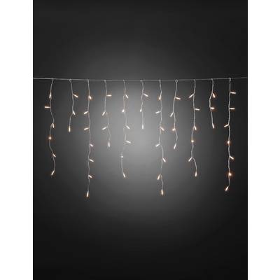 Konstsmide Curtain light (freezing rain) Outside 24 V EEC: F (A - G) 200 LED (monochrome) Warm white (L x W x H) 15.07 m-0