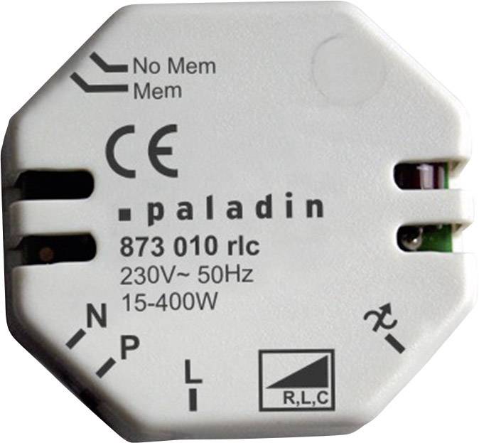 Mueller 23136 Flush-mount dimmer Suitable for light bulbs: Light bulb, Halogen lamp White