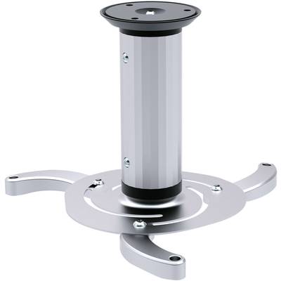 SpeaKa Professional Projector Projector ceiling mount Tiltable, Rotatable Max. distance to floor/ceiling: 20 cm  Silver