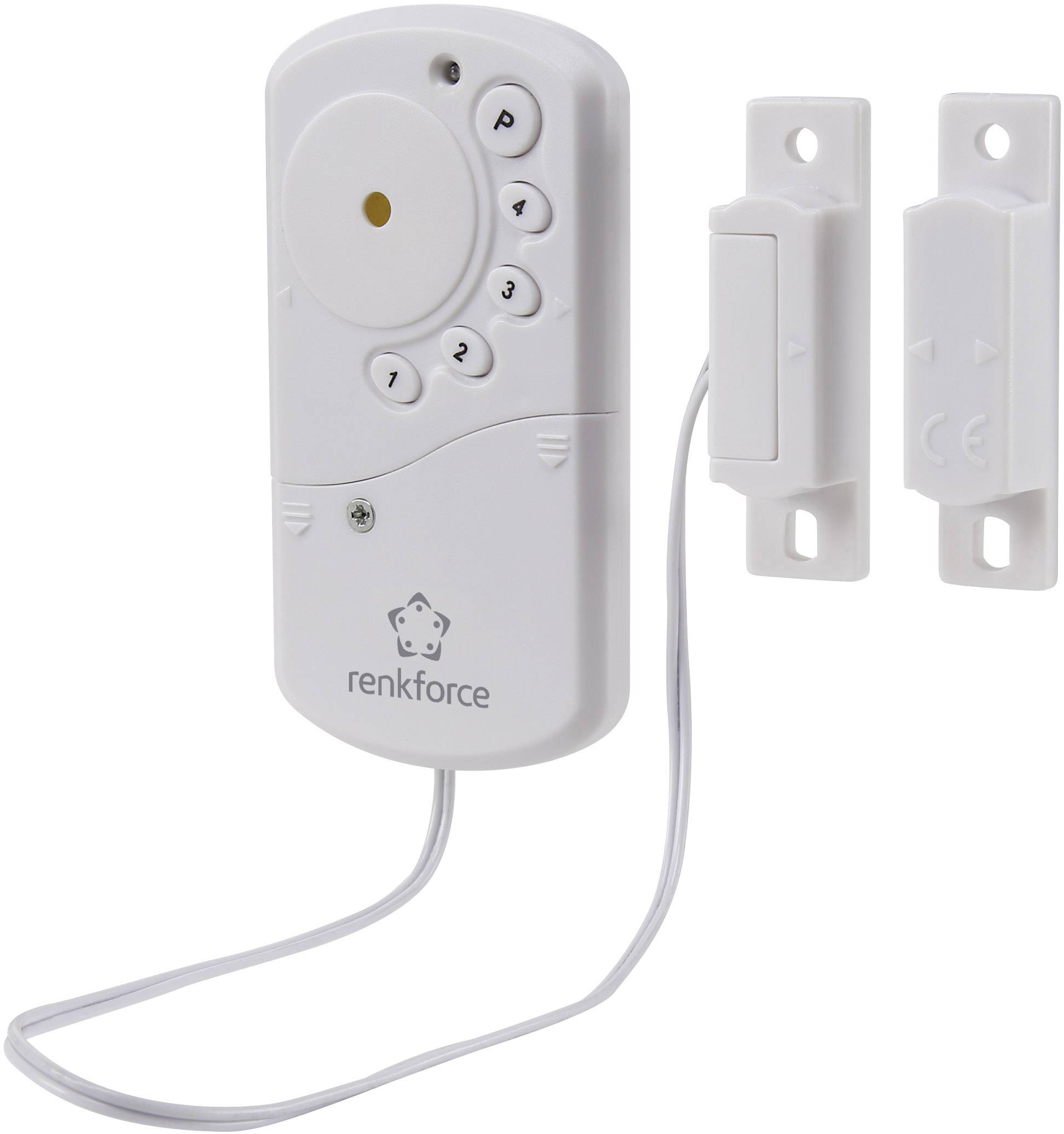 Renkforce Door Window Alarm Incl Cable Incl Number Code