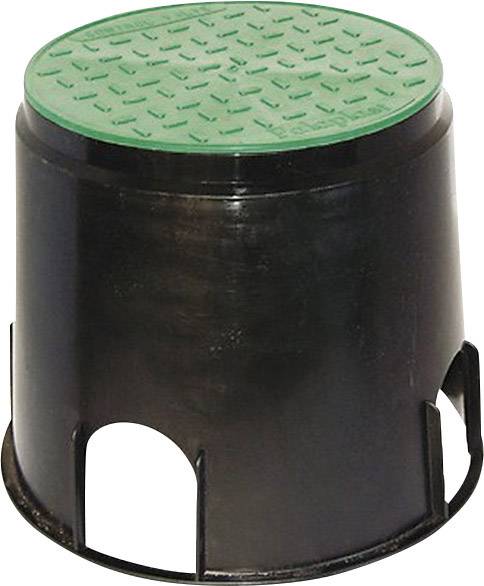 Heitronic 21036 Floor socket Black, Green