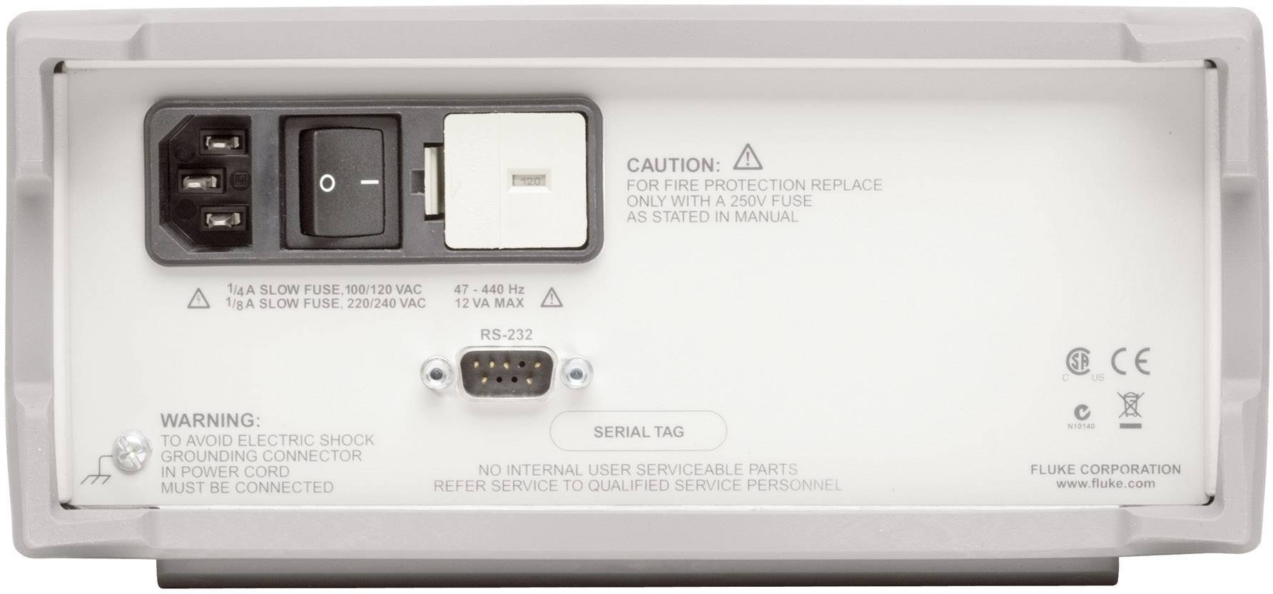 Fluke Calibration 8808A Bench multimeter Digital CAT I 1000 V, CAT II ...