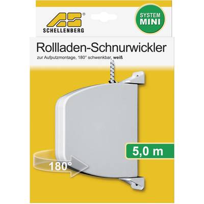 Schellenberg 50506 Cord winder (surface-mount) Compatible with Schellenberg Mini