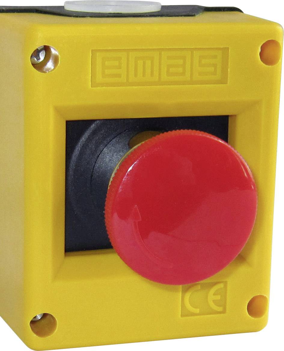 EMAS PK1SE EPO switch + enclosure 220 V AC 4 A 1 breaker IP65 1 pc(s) from