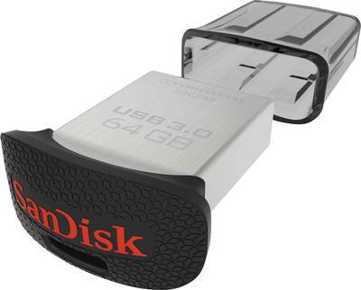 SanDisk Ultra Fit™ stick 64 Black SDCZ43-064G-G46 USB 3.2 1st (USB 3.0) | Conrad.com