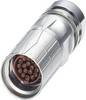 M17 cable connector 1624532 ST-17S1N8A8005S Silver Phoenix Contact Content: 1 pc(s)