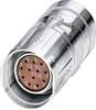 M23 feedback connector with speedcon 1619470 CA-17F1N8A85DUS Silver Phoenix Contact Content: 1 pc(s)