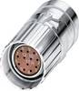 M23 feedback connector 1619623 CA-17F1N8A8502 Silver Phoenix Contact Content: 1 pc(s)
