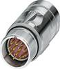 M23 in-line connector with speedcon 1619994 CA-17M1N8A9504 Silver Phoenix Contact Content: 1 pc(s)