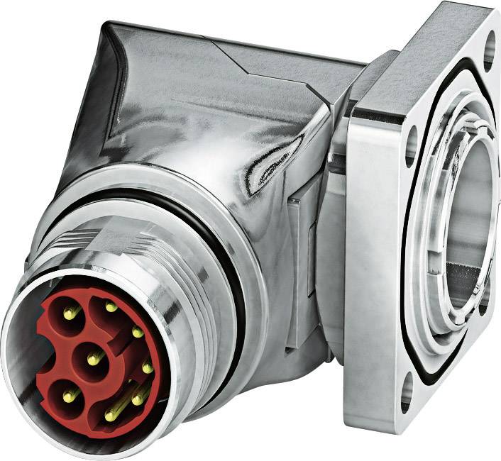 M17 connector. angled 1620456 ST-08P1N8AA500S Silver Phoenix Contact Content: 1 pc(s)-0