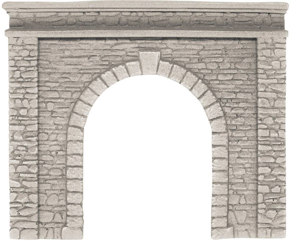 NOCH 58061 H0 Tunnel portal 1-track HR foam prefab