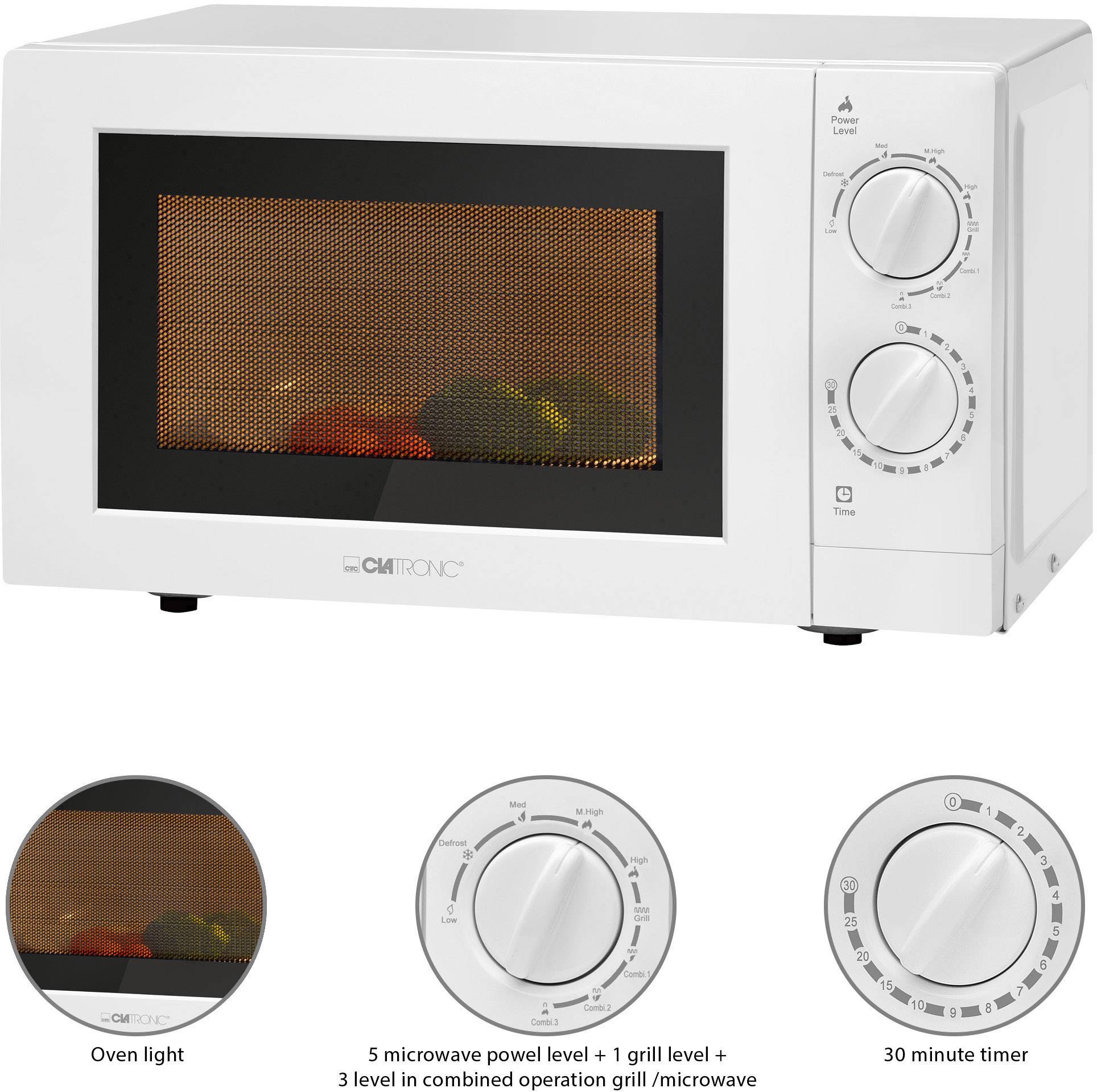 clatronic microwave combi grill