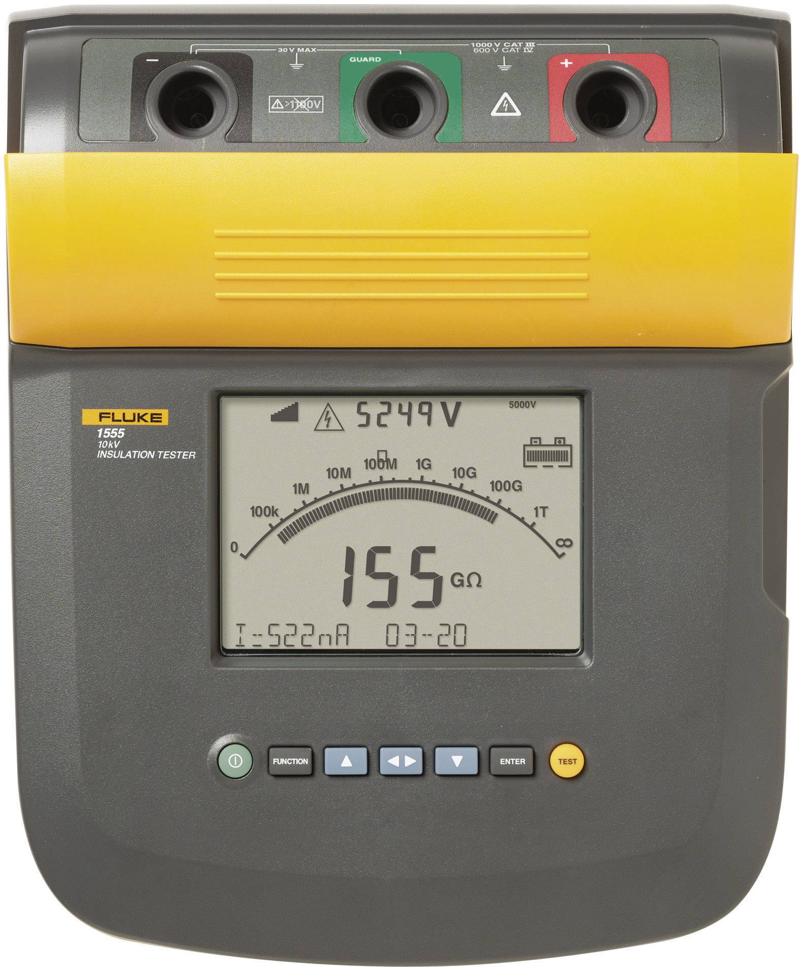 Fluke 1555 Insulation tester 250 V, 10000 V 2 TΩ