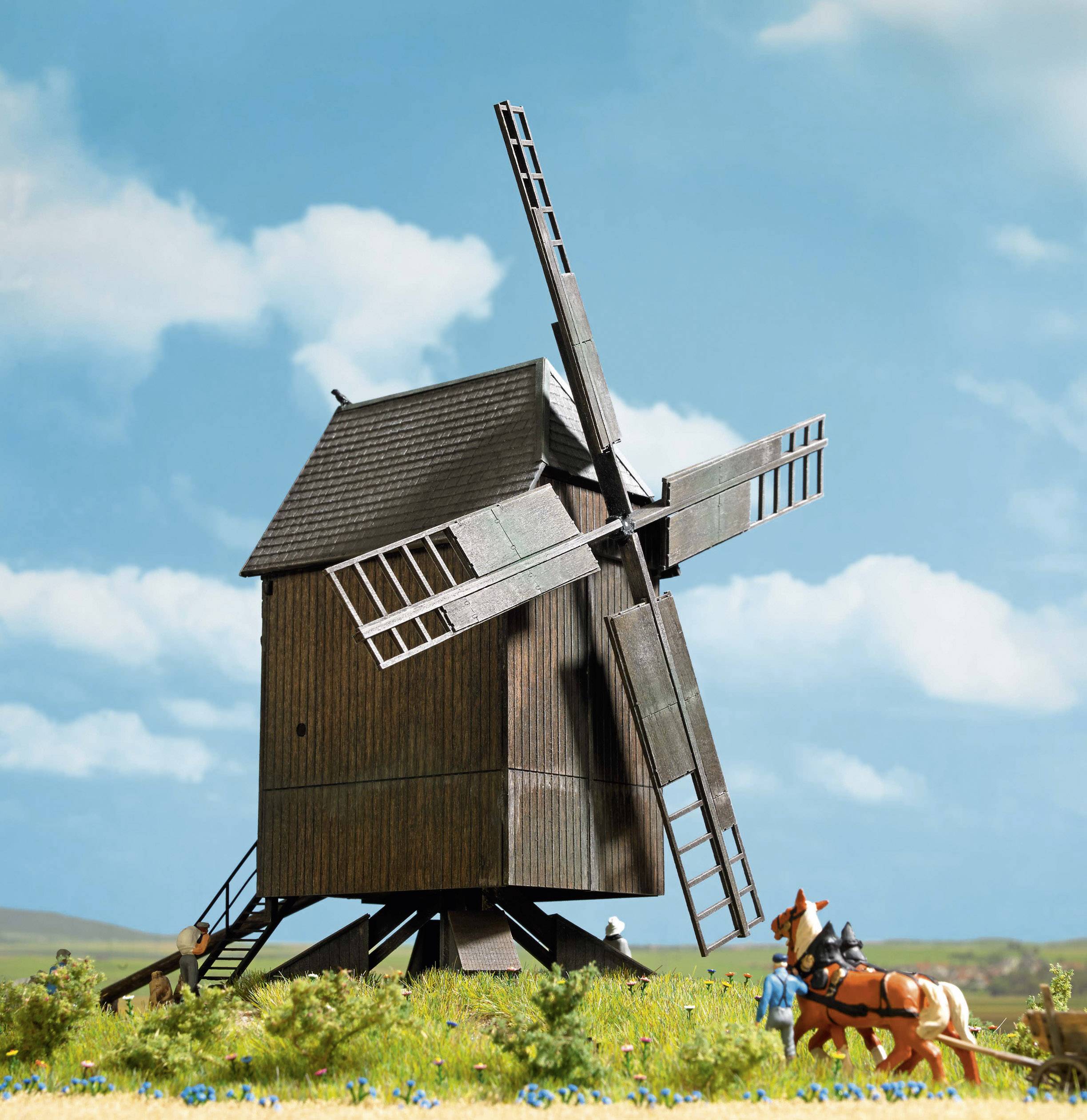 Busch 1575 H0 Fixed windmill-0