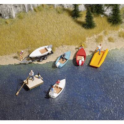 Busch  8057 N Boote-Set, 5-piece Assembly kit