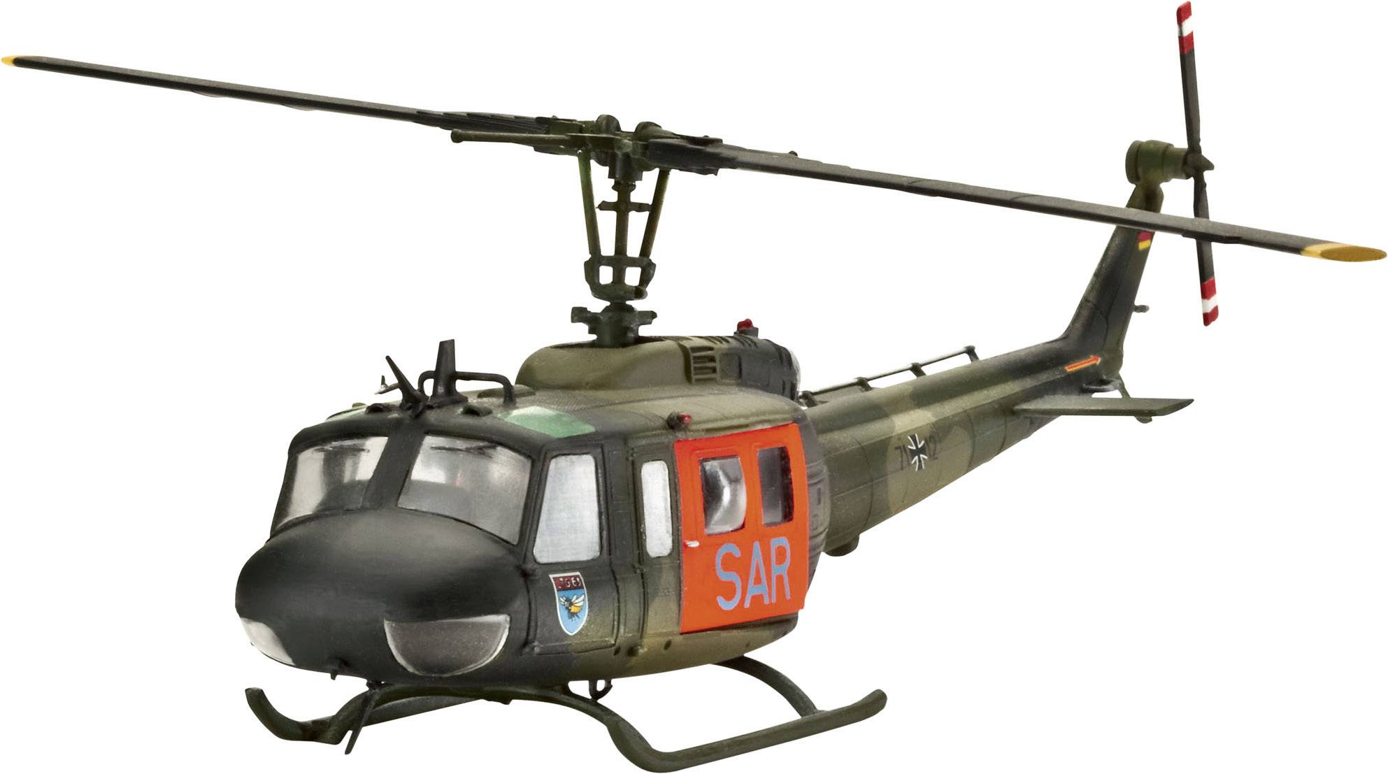 Revell 04444 Bell UH-1D SAR Helicopter assembly kit 1:72