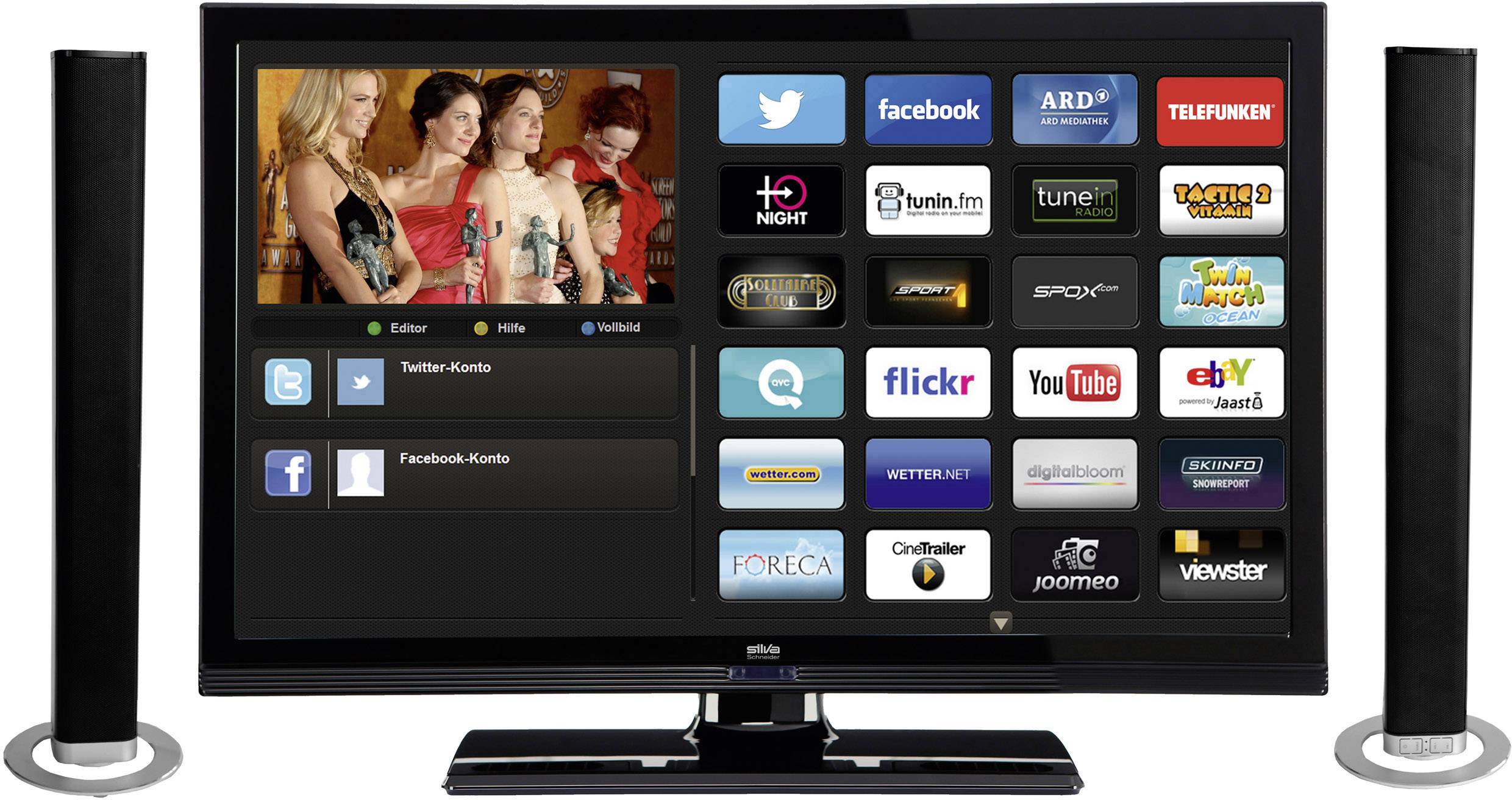 Silva Schneider SB 400 Twin Soundbar Black-8