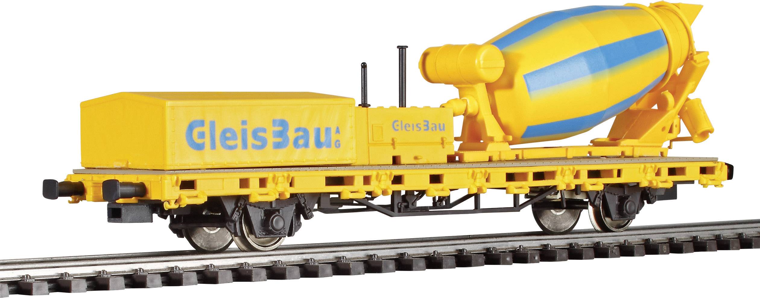 Viessmann Modelltechnik 2625 Viessmann 2625 H0 DB Cement Mixer Flatcar