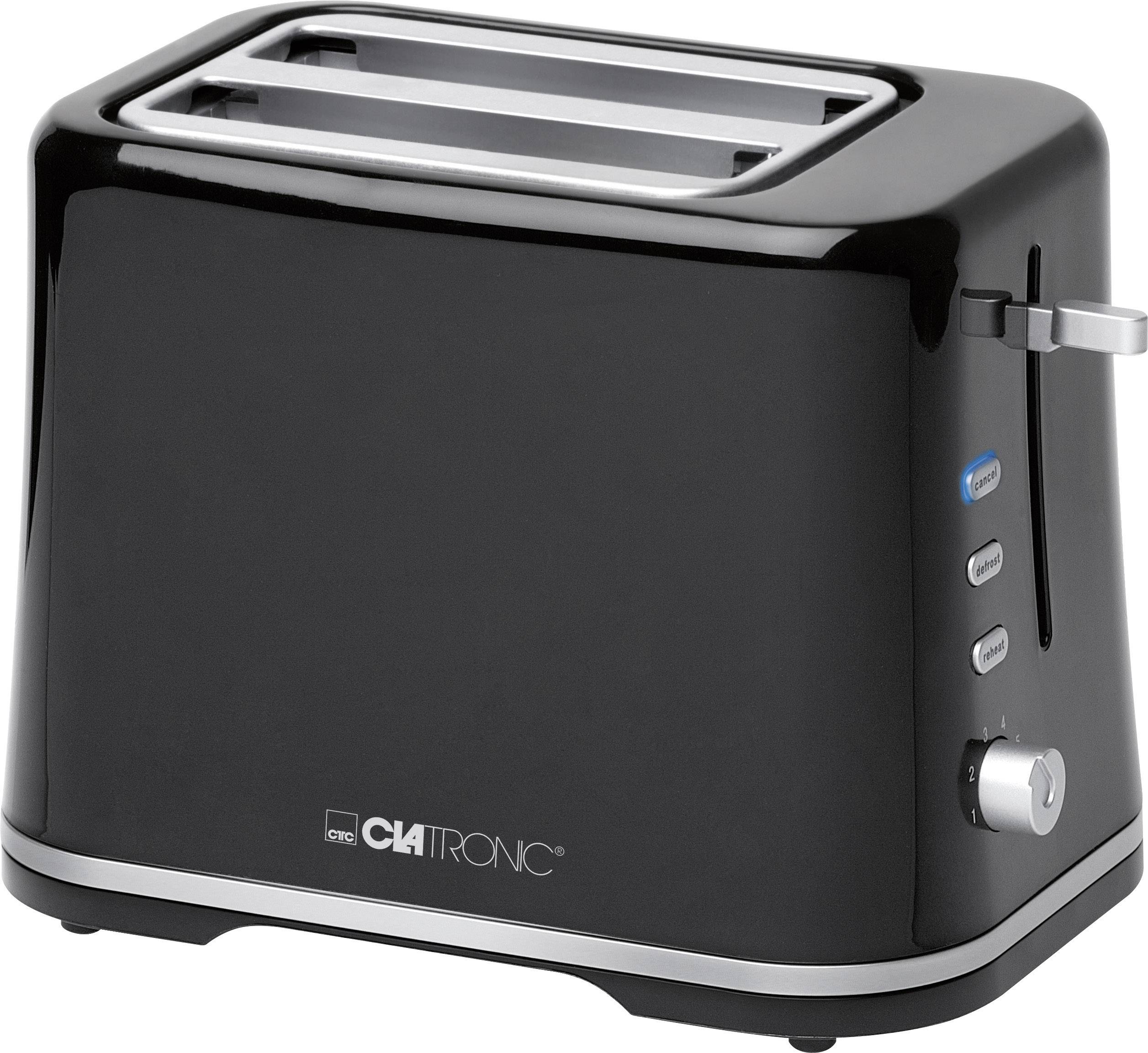 Clatronic TA 3554 schwarz Toaster Black