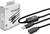 USB 2.0 extension cable, active, with amplifier for stable signal transmission. Packaging shows cable with USB A plugs.