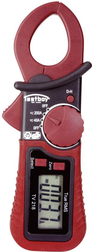 Testboy TV 218 Clamp meter Digital CAT III 300 V Display (counts): 4000