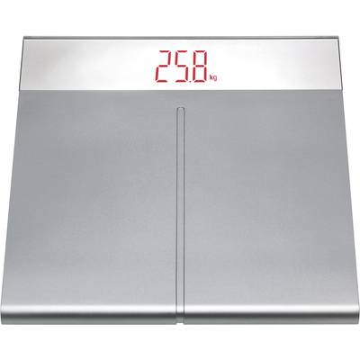 TFA Dostmann 50.1001.54 Digital bathroom scales Weight range=150 kg Silver 